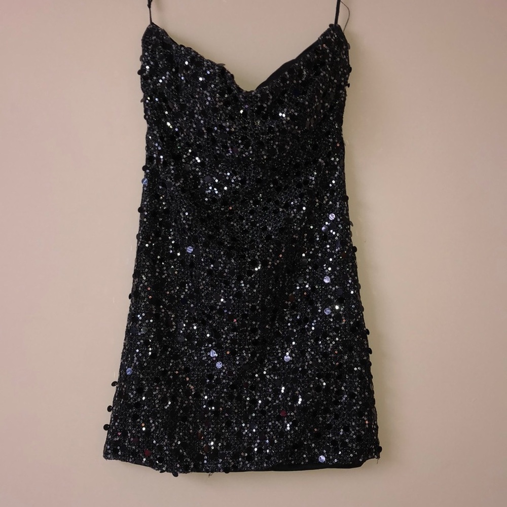Black Sequin dress
